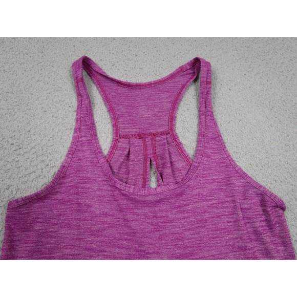 Lululemon Tank Womens 4 Purple Split Back Activewear Casual Running Gym - Picture 2 of 7